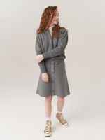 Кардиган для девочки AT1058 серый