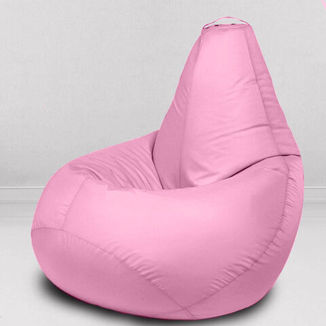 Кресло-мешок Босс Пыльно-Розовый, XXL-Комфорт, оксфорд, съемный чехол