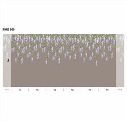 Панорама Лиловый дождь панно
