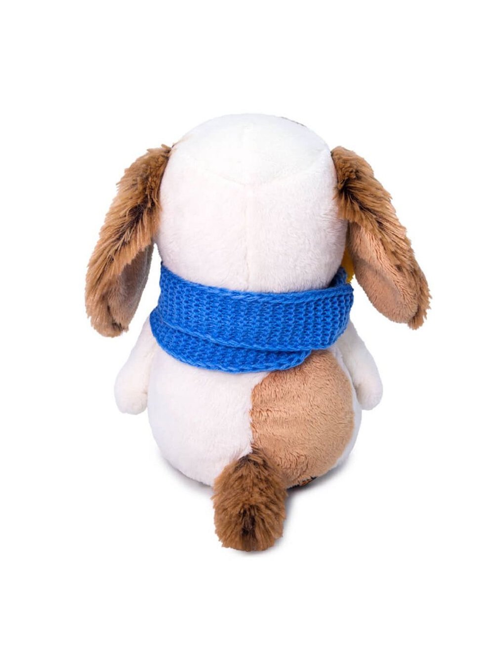 Мягкая игрушка Бартоломей Baby в снуде с помпонами 20см