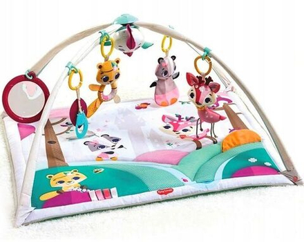 Развивающий коврик Tiny Love - Интерактивный игровой коврик для детей с игрушками Мир маленькой принцессы с музыкой и светом TL1205506830R