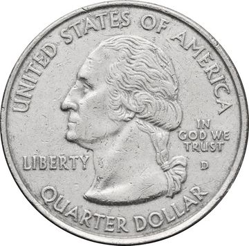 25 центов (1/4 доллара, квотер) 2006 США «Штат Невада» (D)