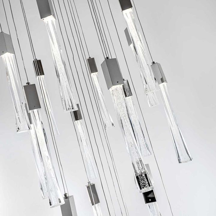 Подвесная светодиодная люстра Modelux ML.89138.25 CR