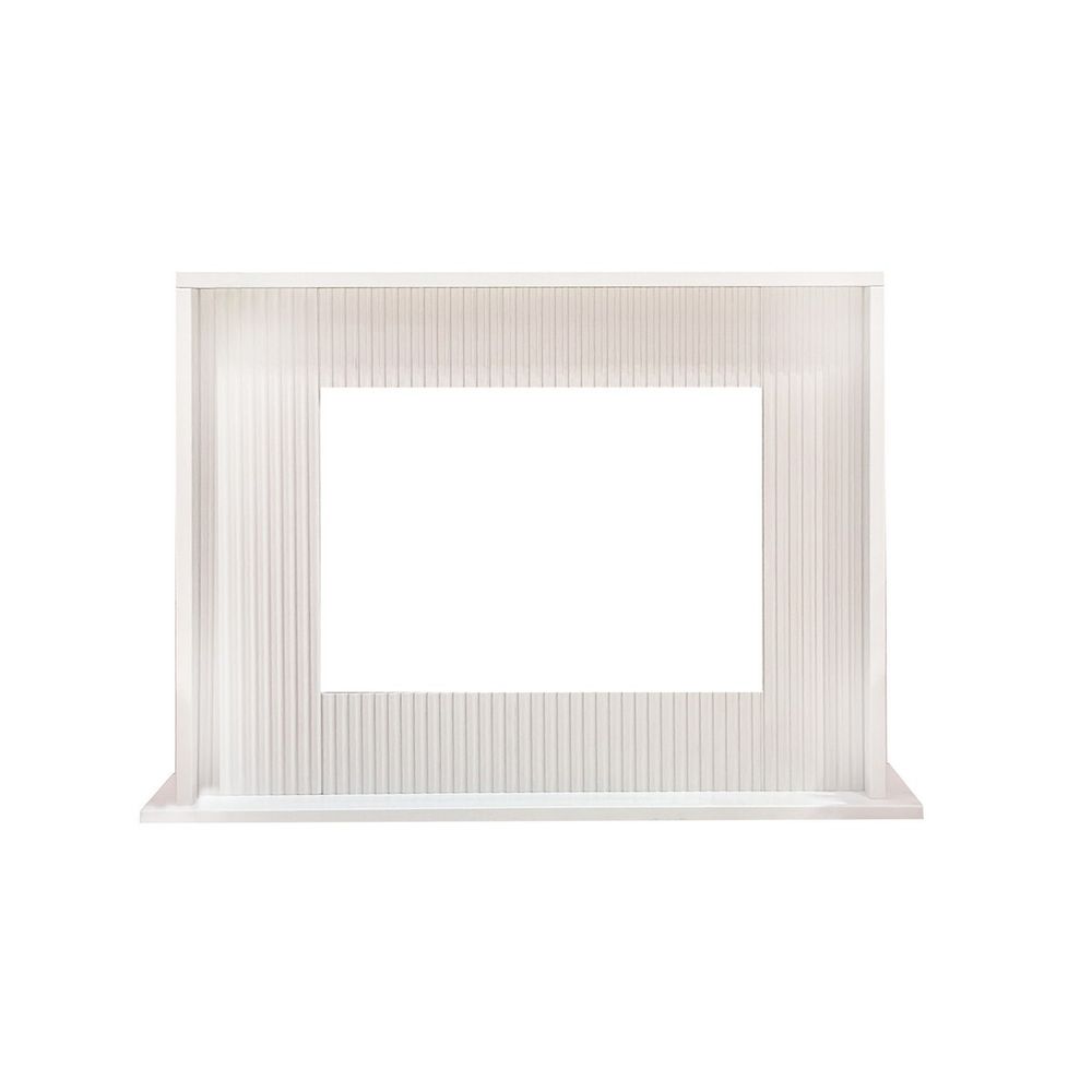 Портал каминный из МДФ RealFlame Loretto M25 WT молочный