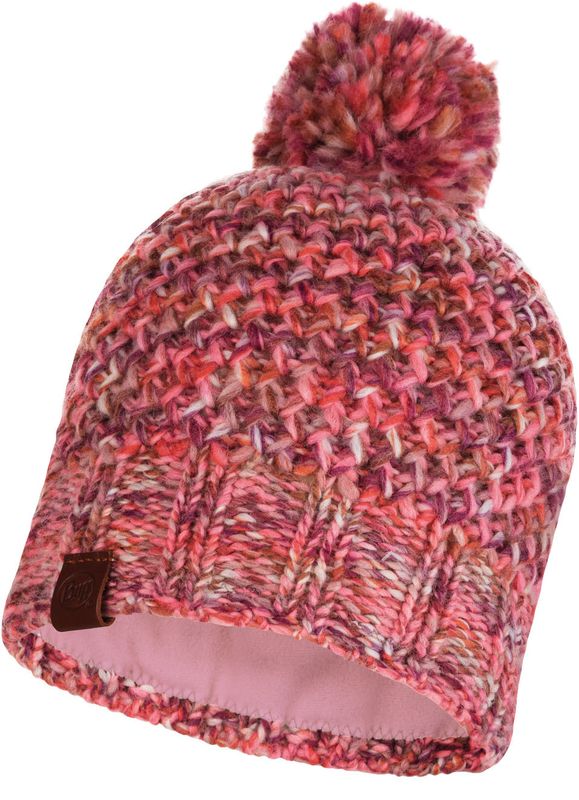 Шапка вязаная с флисом Buff Hat Knitted Polar Margo Flamingo Pink Фото 1