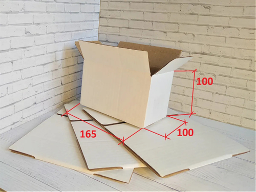 Коробка 165х100х100 мм. (белая)