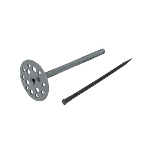 Дюбель-гвоздь для изоляции 10х200 с пластиковым гвоздем