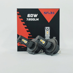 H4 / Комплект светодиодных ламп (H4) SFIDA LED V19 7200LM (2 шт./ комплект)