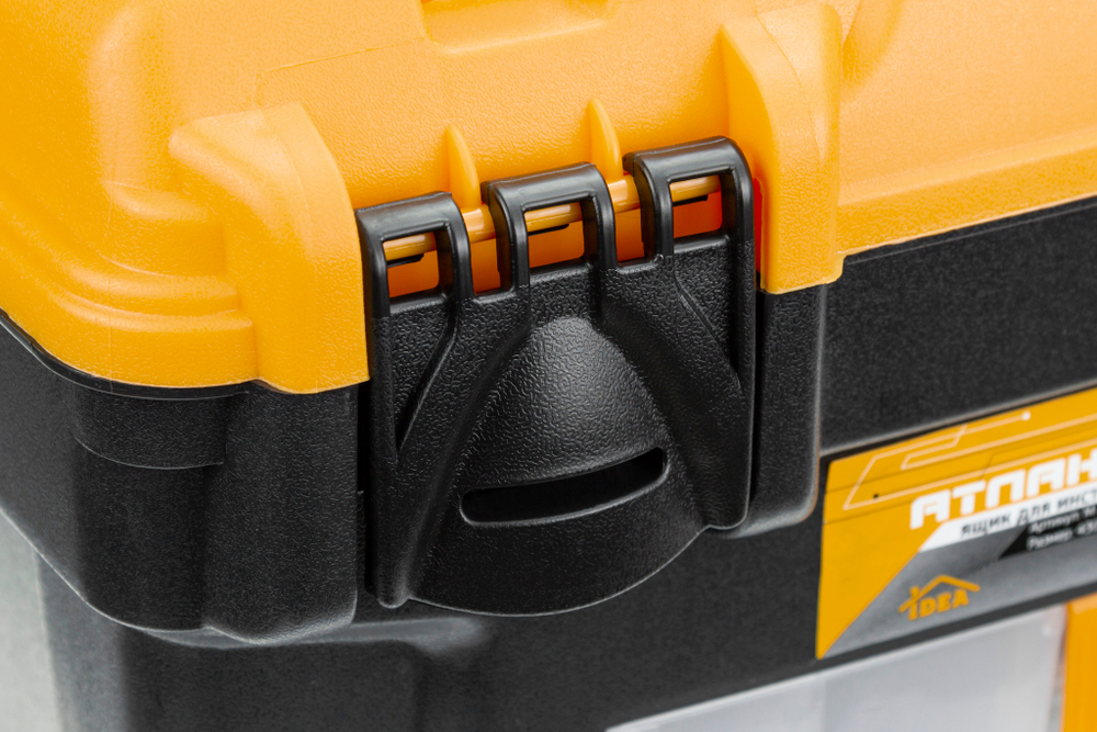 Ящик для инструментов 18 "АТЛАНТ" с консолью и секциями М2924