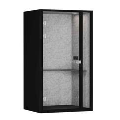 SoundCube RV UNO+ з/с-глухая SDC-1.2-WA Черный/Зимний Лес/Антрацит/Прозрачный/Серый 1300*1070*2278