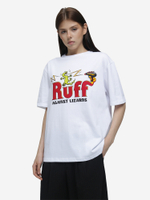 Футболка RUFF "Against Lizards" Белый