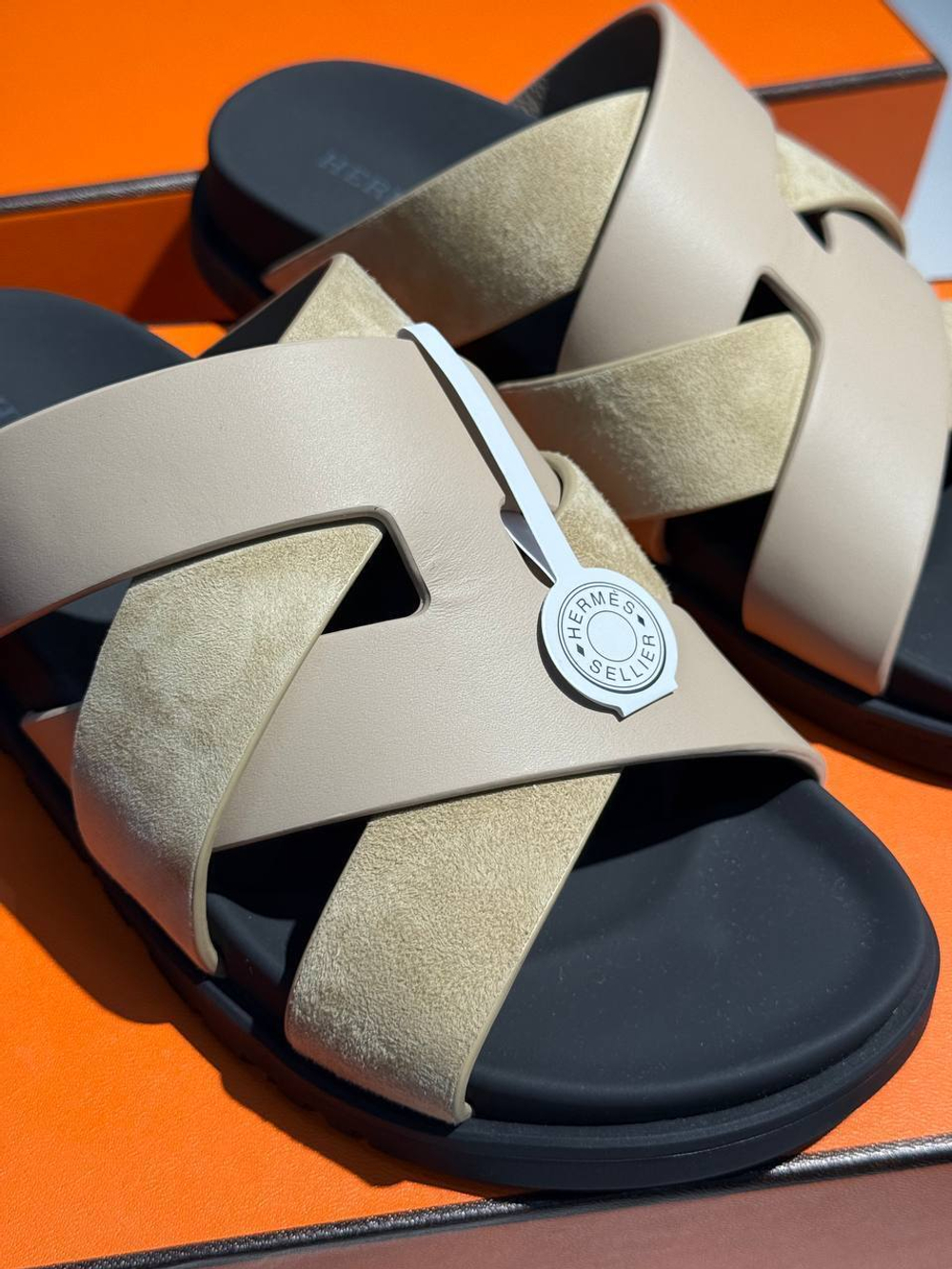 Шлепанцы Hermes
