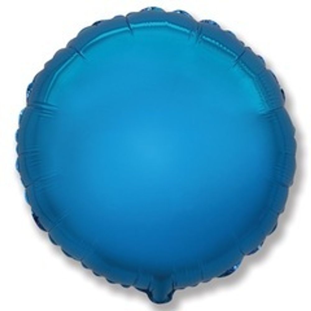 Ф Б/РИС 18&quot; КРУГ Металлик Blue(FM)