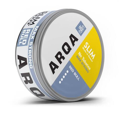 Снюс ARQA SLIM RED BULL (100 МГ) - РЕД БУЛЛ