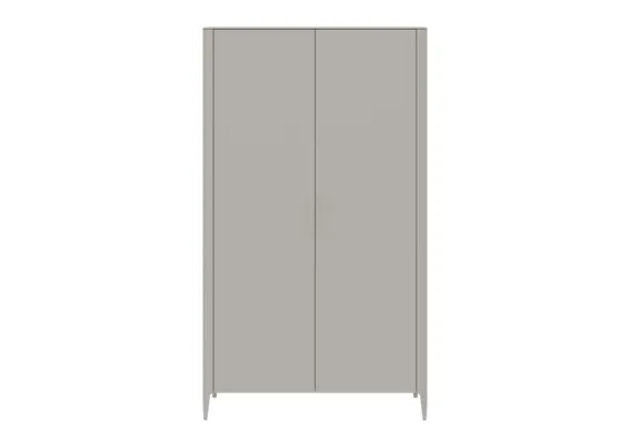 Шкаф Type 2-х створчатый 210х120 см (серо-бежевый)