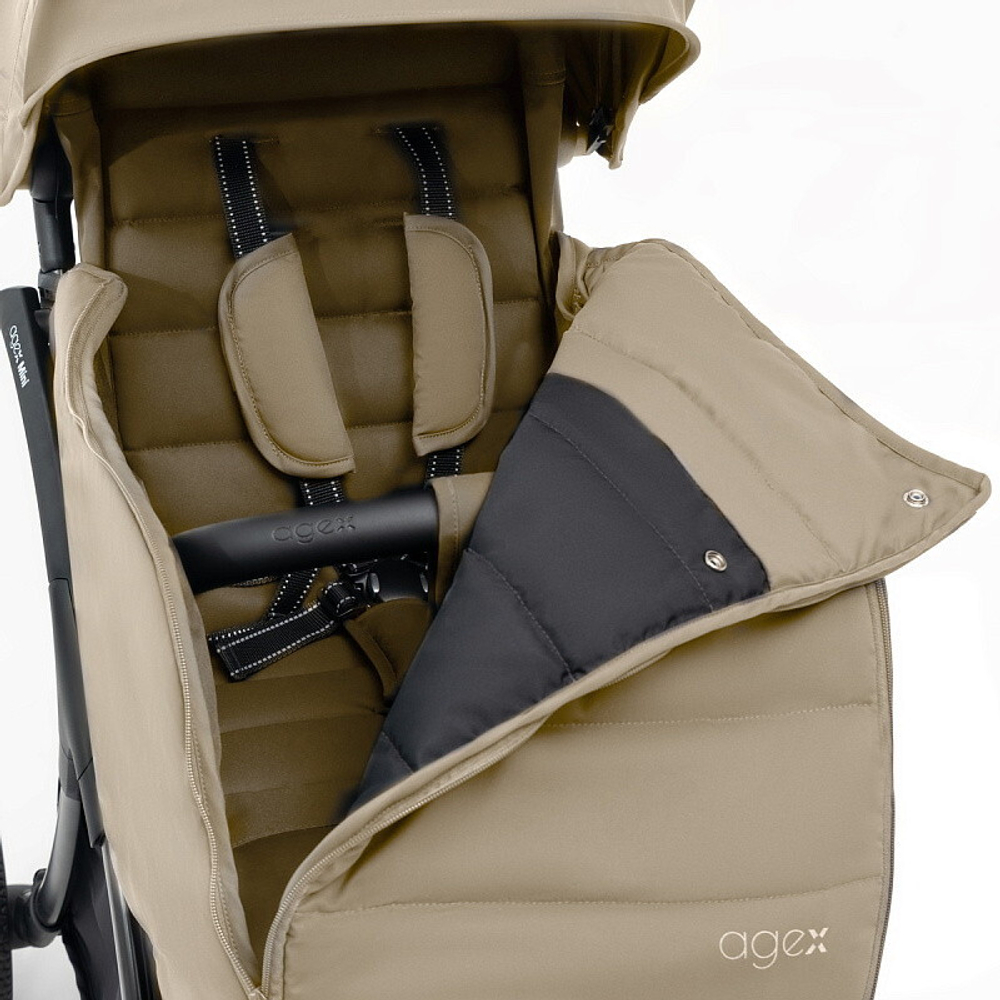 Коляска прогулочная Agex Mini LX 2025 AMB501 Бежевый