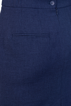 Юбка женская 4076зп, темный деним #38ТД014076зп