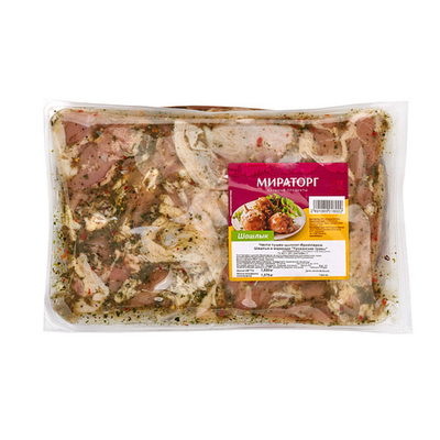 Шашлык куриный в маринаде «Прованские травы» замороженный, Мираторг, кг