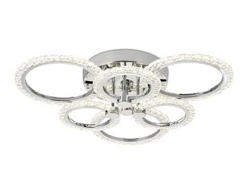 Потолочный светодиодный светильник с пультом FA414/3+3 CH 90W хром (ПДУ РАДИО 2.4) Acrylic Ambrella