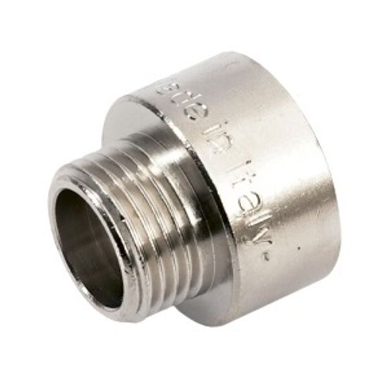 Переходник Stout 1"x3/4" ВР/НР с внутренней/наружной резьбой никелированный латунный SFT-0008-000134