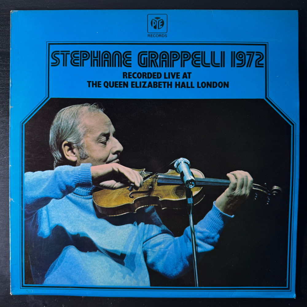 Stéphane Grappelli ‎– Stéphane Grappelli 1972 (Англия 1972г.)