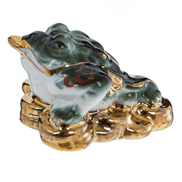 Фигурка декоративная Лягушка денежная