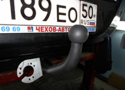 Фаркоп Chevrolet Cobalt 2012-2016, Ravon R4 2016-2020, условно-съемный,(без электрики) Трейлер.9470