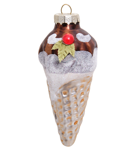 Элита НФ-173 Фигурка «Мороженое в рожке» ёлочное украшение