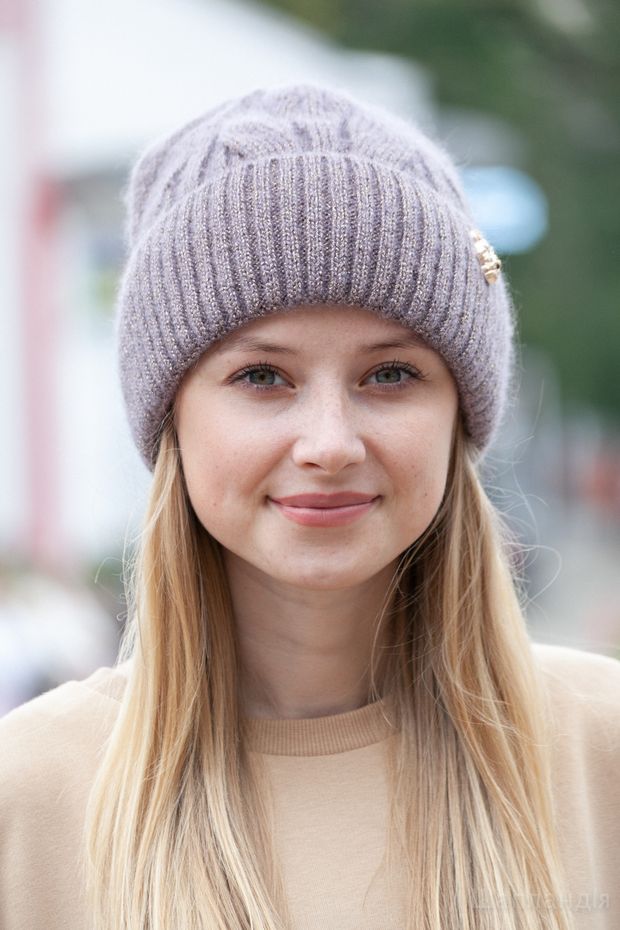 52bo12 Шапка с отворотом Катта (Кофе/золото / 56-59 / Пантера / 30х30х6 / б/р / Коричневый / Трикотаж / 0.3)