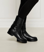 Кожаные ботильоны Patrizia Pepe - черный(8Y0050 L078)