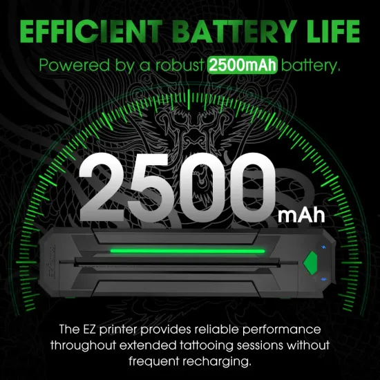 Беспроводной трансферный принтер EZ Wireless Tattoo Transfer Stencil Printer