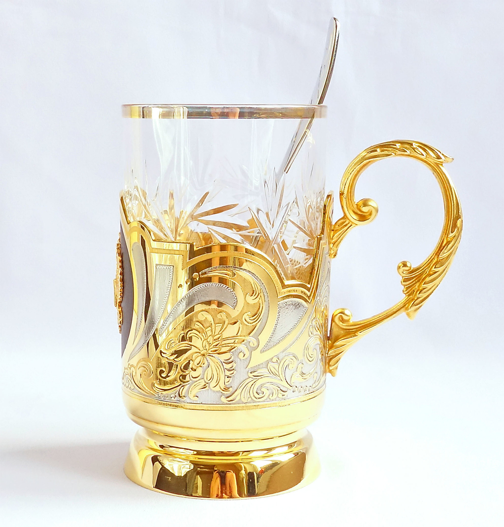 Подстаканник "Золотой01"