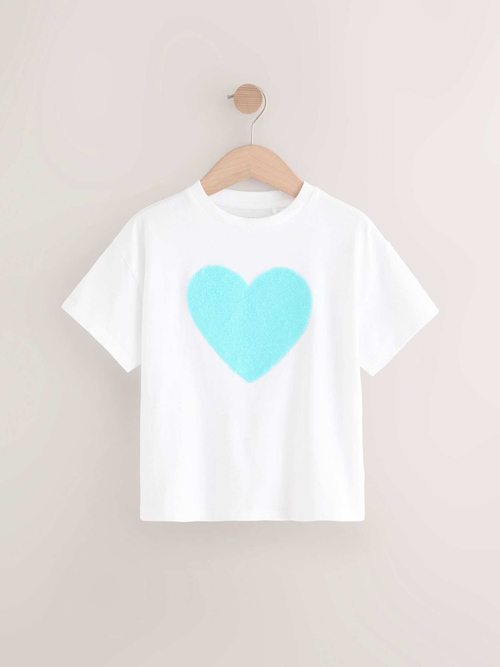 Футболка для девочки Next AK4-729, Белый