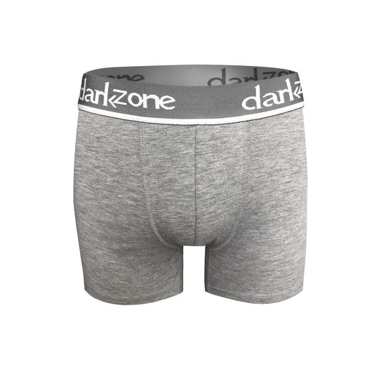 Мужские трусы боксеры серые меланжевые DARKZONE DZN2703