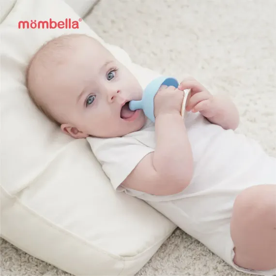 Прорезыватель Mombella Грибочек Серый