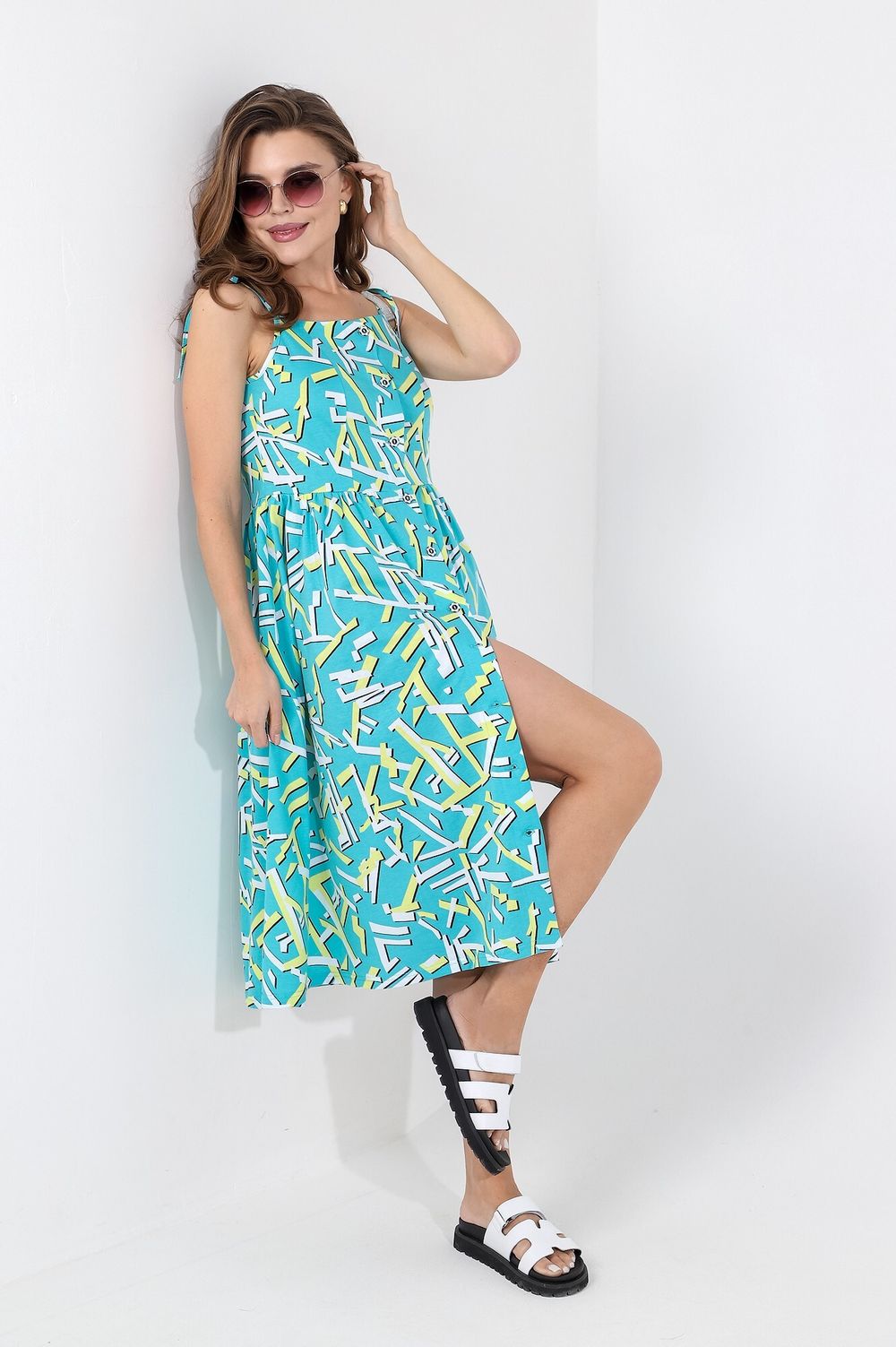 Сарафан Восторг-1 Виотекс БИРЮЗОВЫЙ