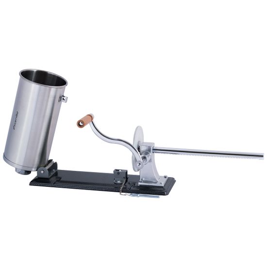 Шприц для колбас 5,5 кг. Kamille KM-6507 из нержавеющей стали с силиконовыми насадками