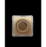 Светорегулятор-выключатель (диммер) Profitec Tesla шампань