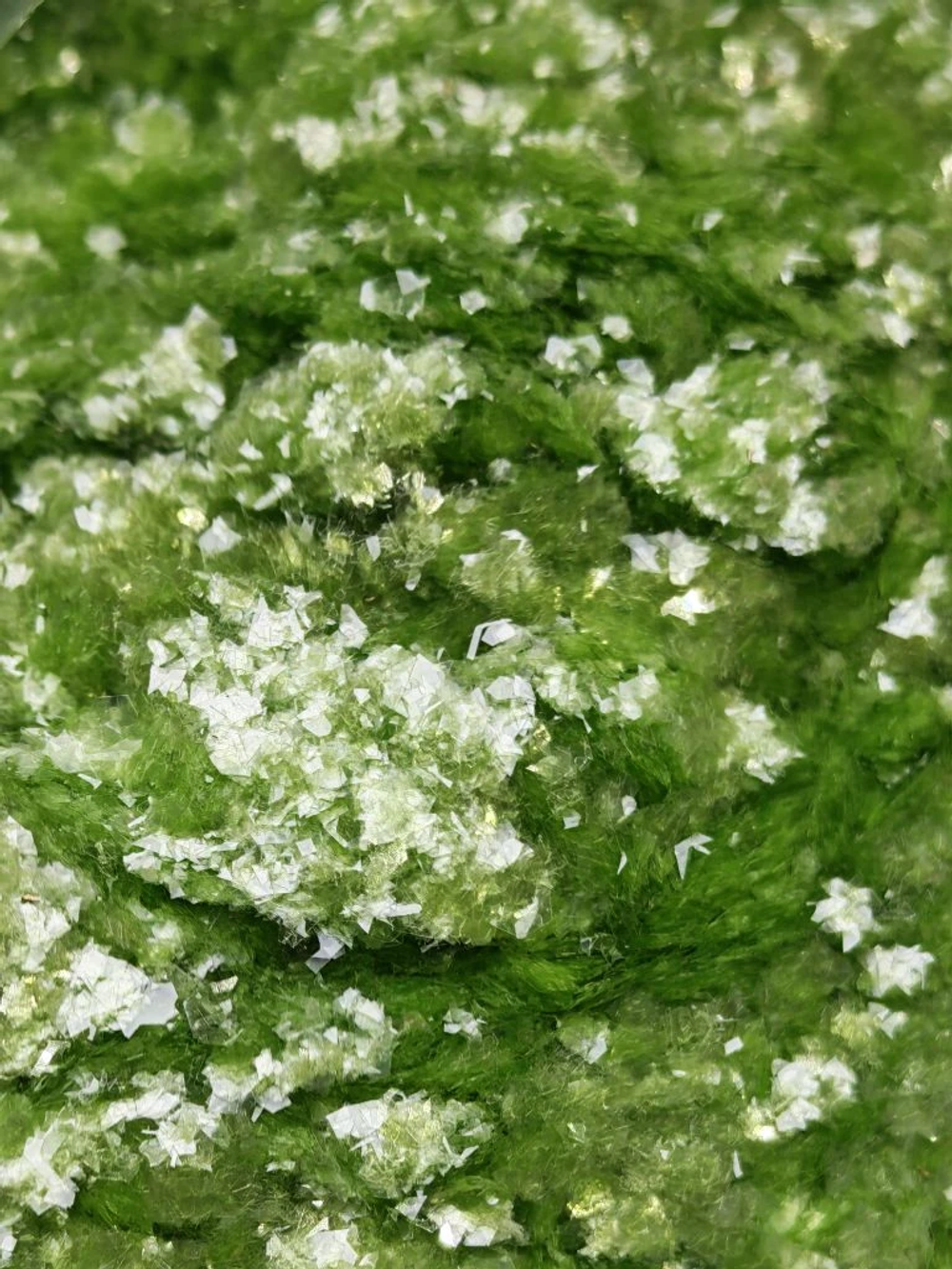 Хлопья - слюда 88306 Нежная мята прозрачный глянец - для литья изделий и творчества