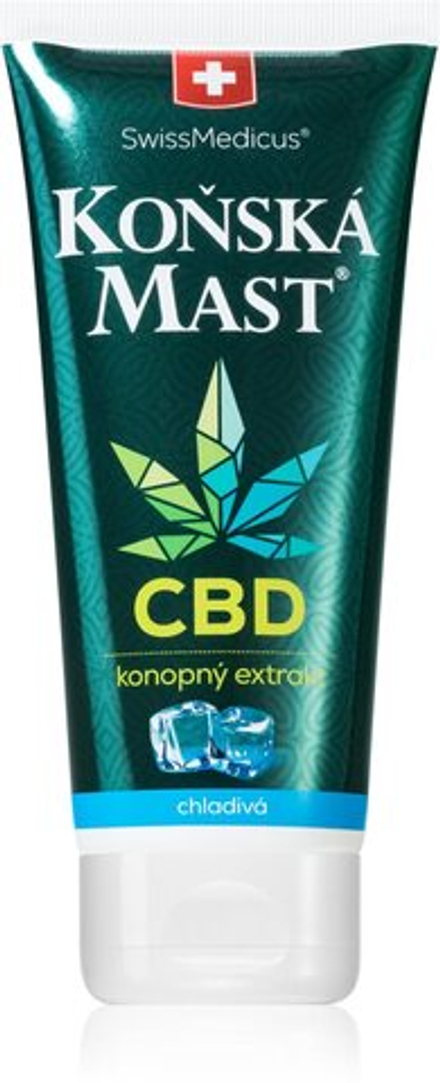 SwissMedicus Horse ointment with CBD cooling - мазь /   200  ml  / GTIN 7640133072104