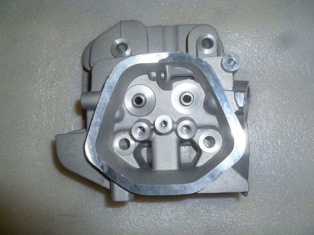 Головка цилиндра в сборе (втулки и седла) SGG5000/Head comp, cylinder