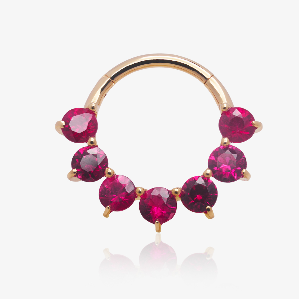 Tiara big with Precious stones