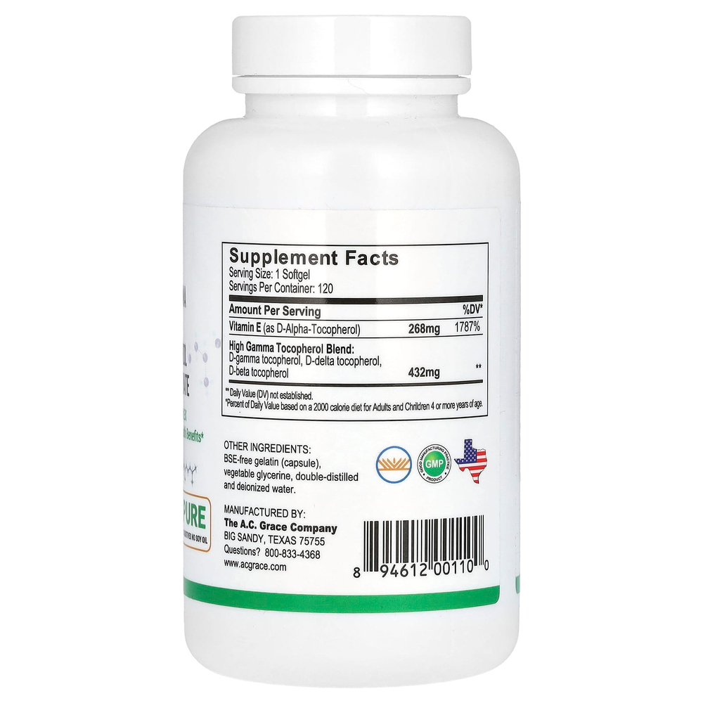 A.C. Grace Company, Unique E, 120 капсул