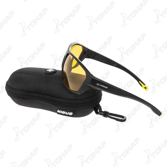 Очки поляризационные в жест.чехле (желтый) (N-OP-TF2132-Y) Nisus