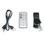Портативная колонка BT SPEAKER ZQS-4210 Bluetooth, FM, MP3 с подсветкой, красная