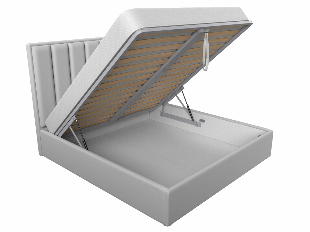 Кровать Афродита, спальное место 160х200, с подъёмным механизмом, экокожа