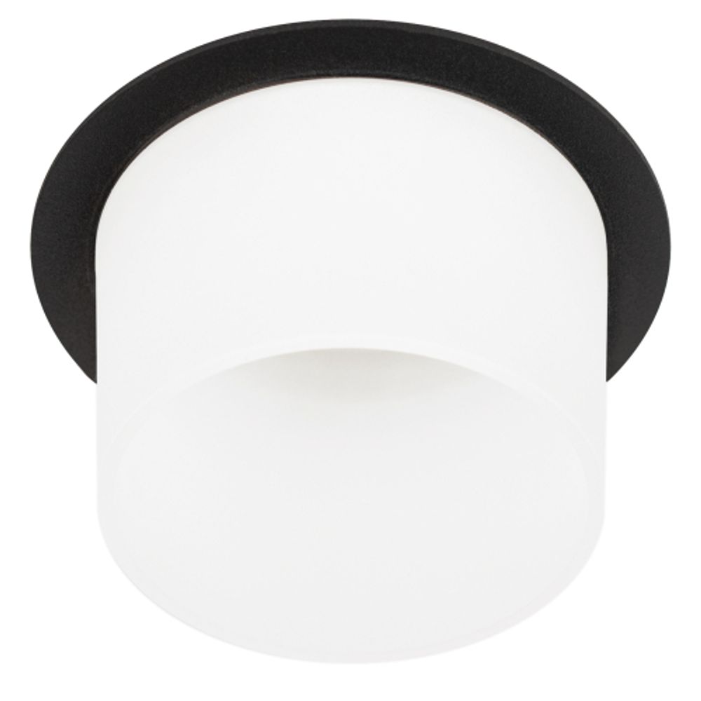 Светильник встраиваемый декоративный ЭРА DK106 BK под лампу MR16 GU5.3 черный