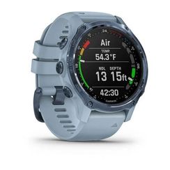 Garmin DESCENT MK2S голубой корпус c силиконовым ремешком цвета морской пены