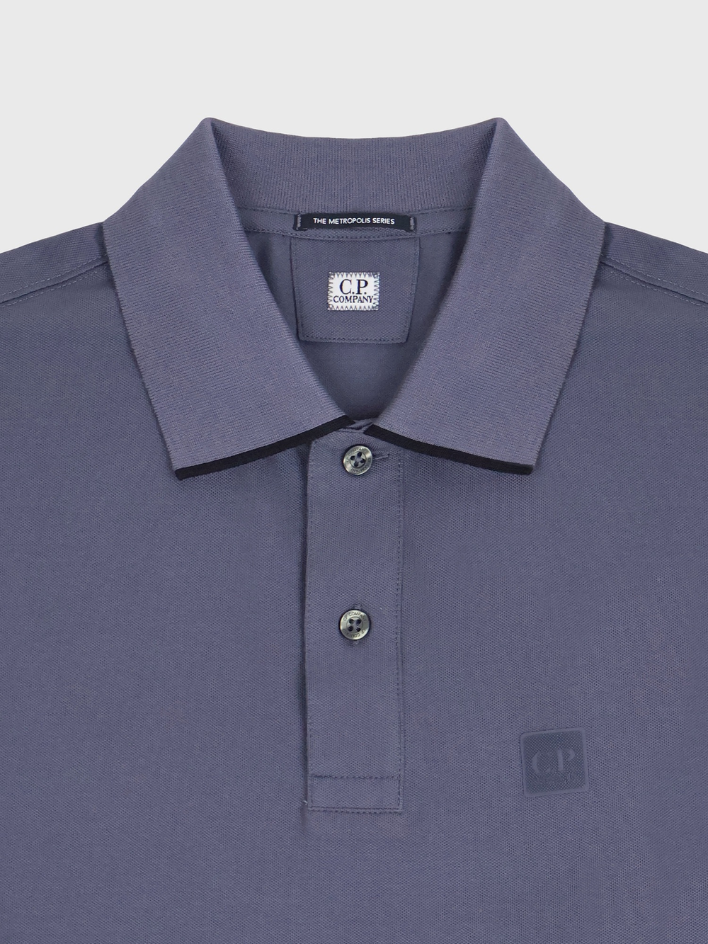 Поло C.P. Company Metropolis Series Stretch Piquet Ombre Blue