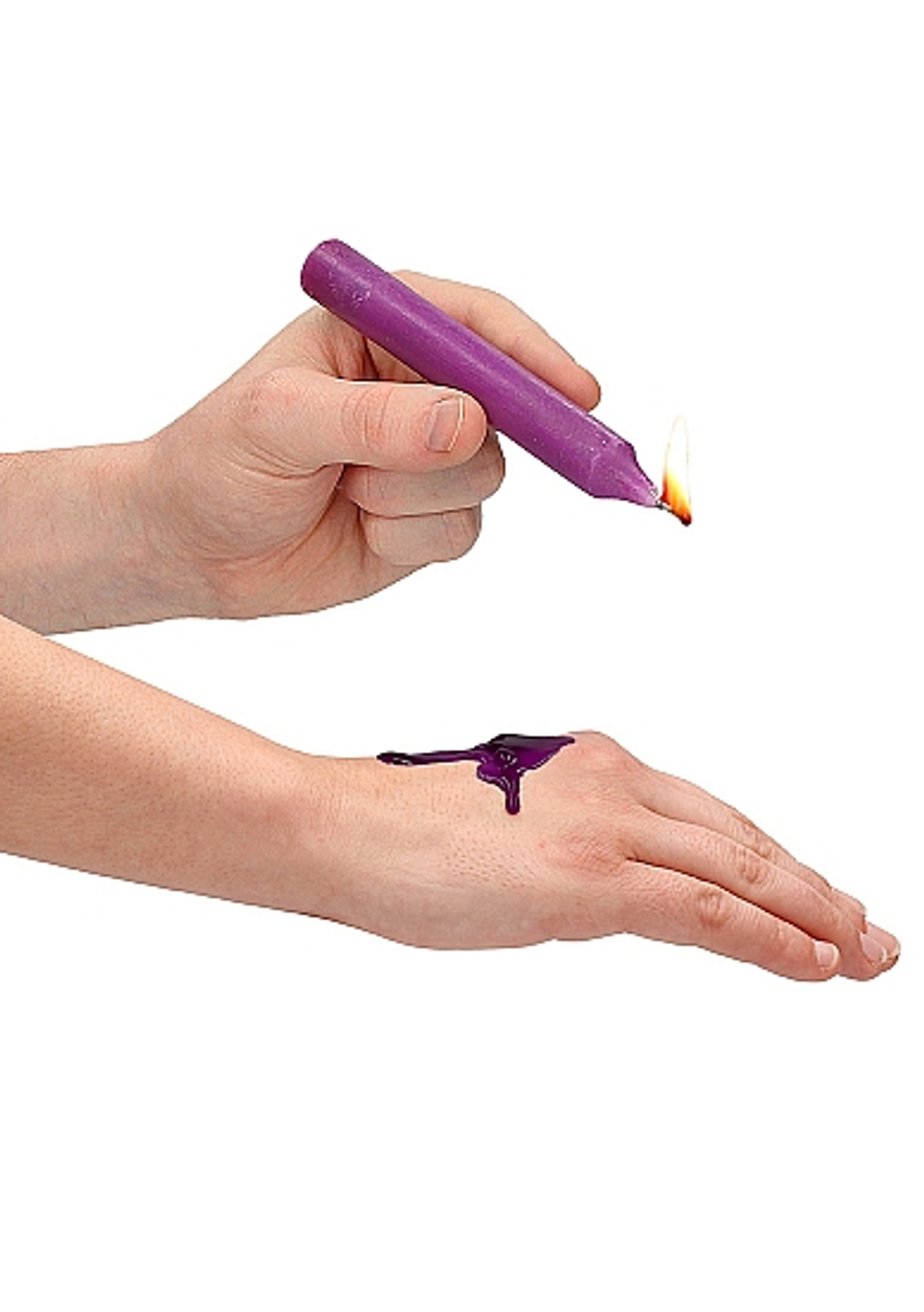 Набор разноцветных восковых BDSM-свечей Teasing Wax Candle